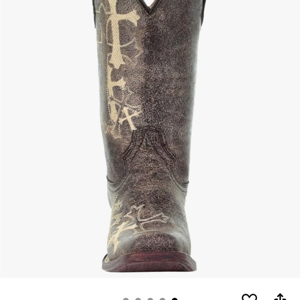 Stylish Brown Western Boots